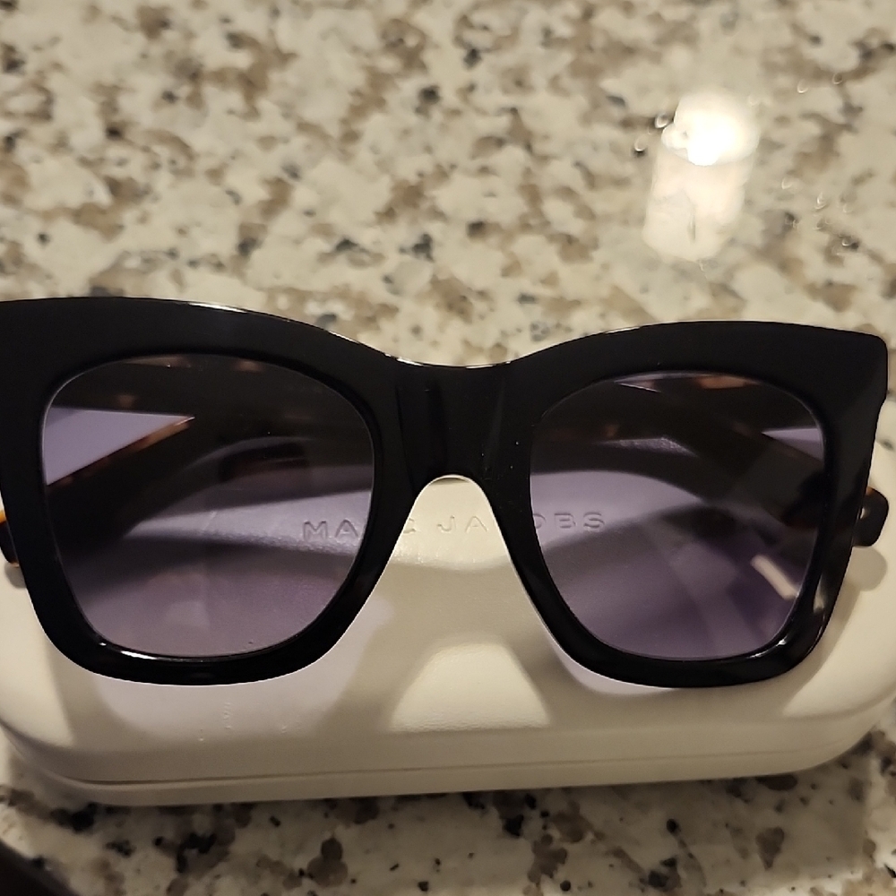 Marc Jacobs Bold Black Sunglasses